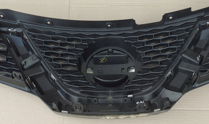 фото №9, Nissan qashqai 2 ii j11 13-16 решітка радіатора решітка бампера хром 62310-4ea0a