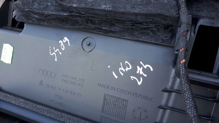 фото №8, S4 b9 a4 8w бардачок пасажира панелі 8w1880302 usa