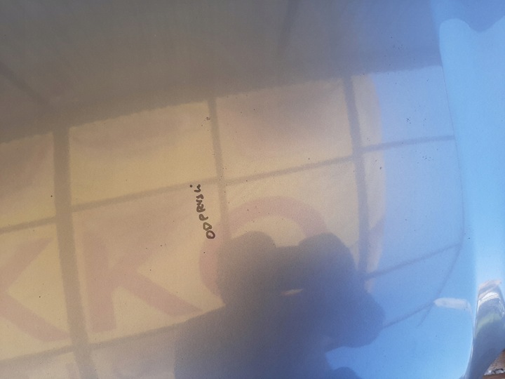 фото №8, Капот vw touran i mk1 рестайлінг колір ld7x роки 2006-2010 оригінал