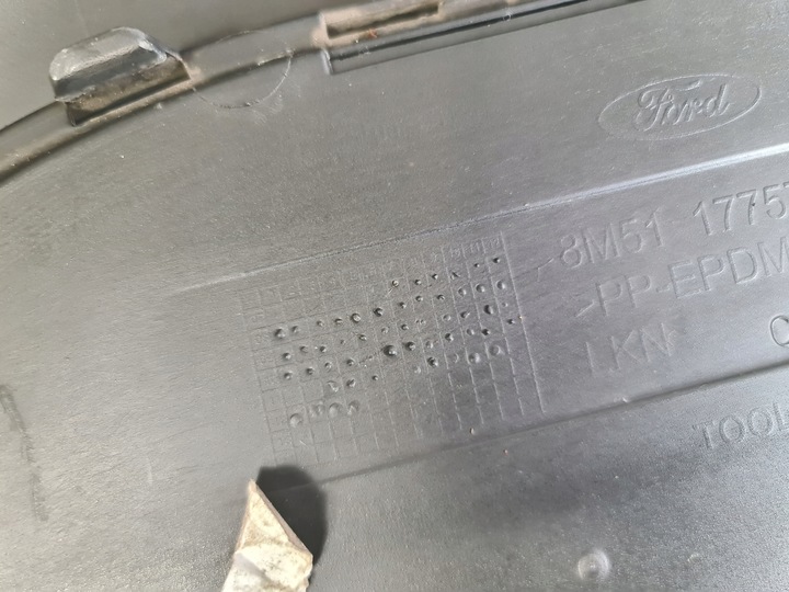 фото №13, Ford focus ii mk2 рестайлінг 2008- бампер перед переднє 8m51-17757-a-w