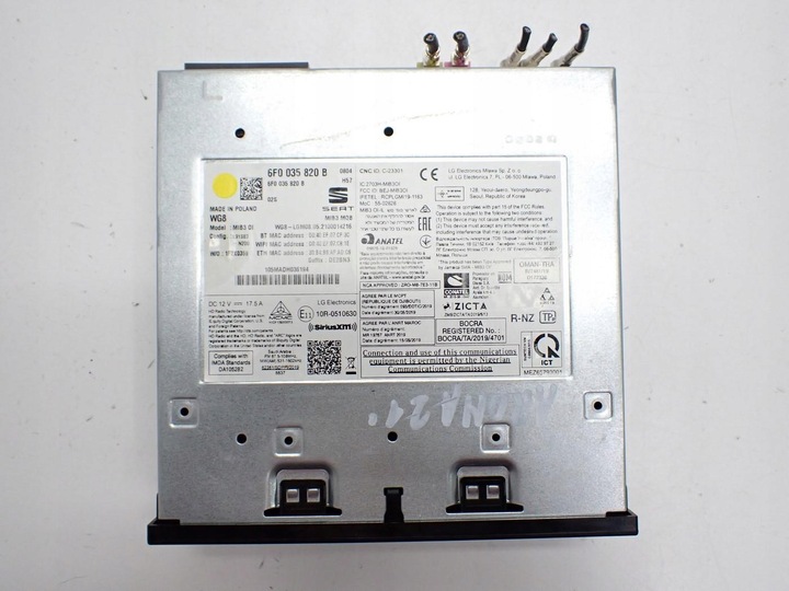 фото №8, Радио навигация навигация дисплей европа 6f0035820b seat arona 21r