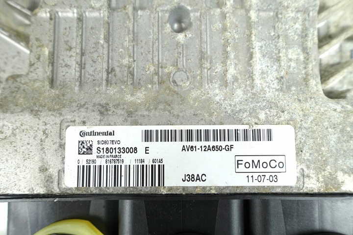 фото №3, Компьютер ford c-max ii mk2 1.6 tdci av61-12a650-gf