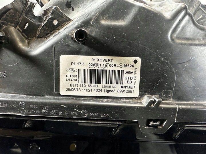 фото №7, Mondeo mk5 рестайлінг лампа права ліва повний led es73-13d155-cd es73-13d154-cd