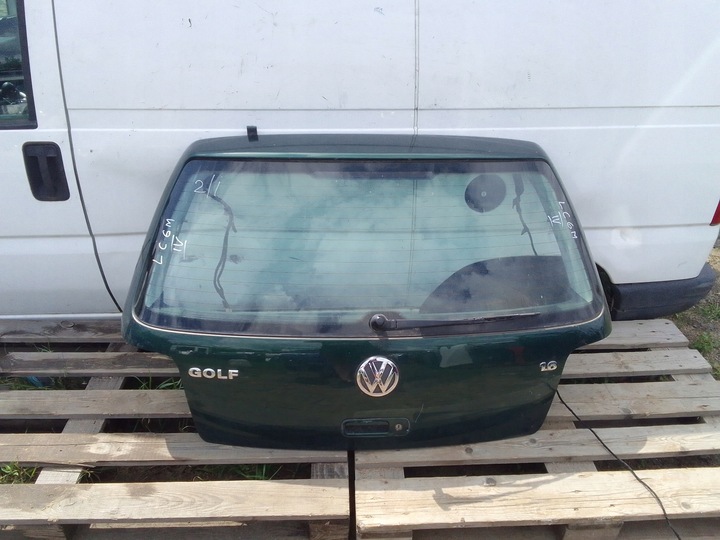 фото №2, Крышка багажника зад vw golf iv lc6m