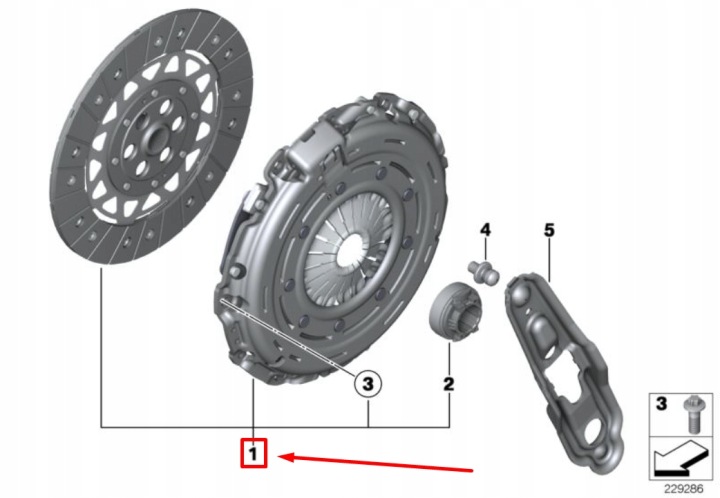фото №9, Mini cooper s cabrio r57 комплект зчеплення 21208607915 8607915 оригінальна запчастина