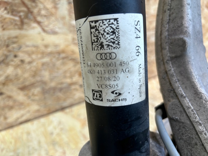 фото №7, Подвешивание амортизатор рычаг поворотный кулак левый перед audi a6 c8 a7 4k 2018-