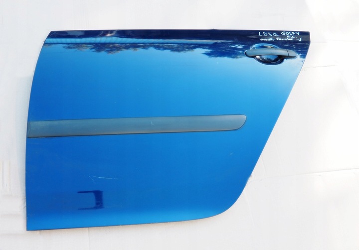 фото №1, Vw golf 5 v дверь płat дверной левый зад задний цвет ld5q