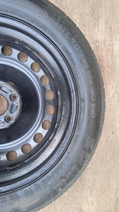 фото №9, Volvo докаточное колесо (докатка) 125/85 r16 5x108 et32