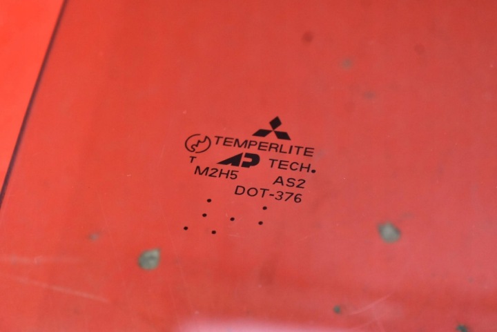 фото №11, Скло бокове праве перед передня mitsubishi eclipse 4 iv 4g купе 06-09