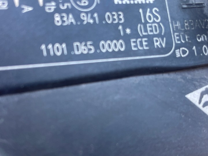 фото №7, Audi q3 83a лампа перед повний led ліва 83a941033