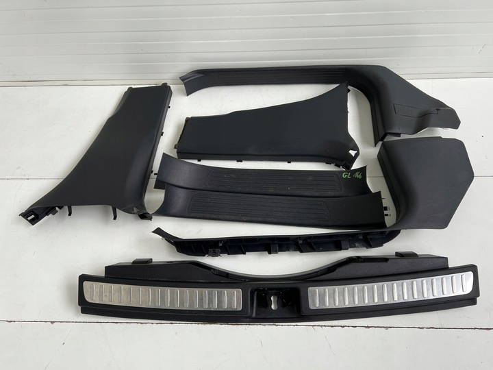 фото №16, Сиденья диван обшивки туннель средний пластики dvd mercedes gl ii x166 7 человек