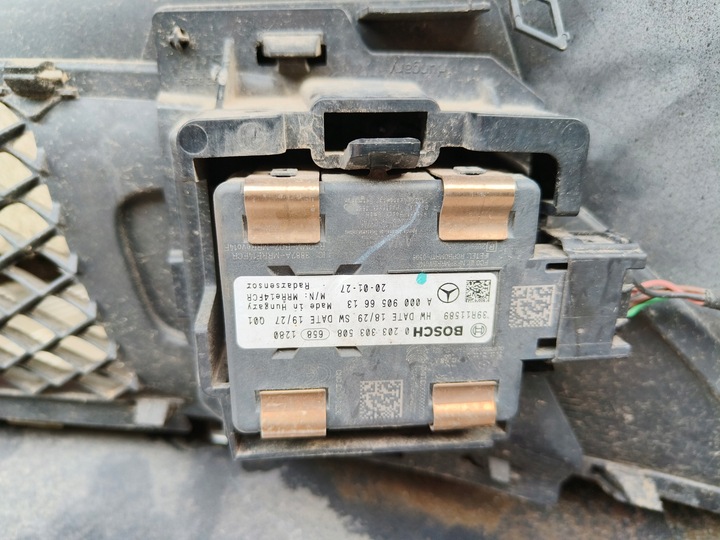 фото №12, Mercedes cla w118 2019 2020 бампер перед переднее радар решётка радиатора жгут usa