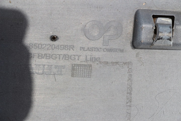 фото №10, Бампер зад задний renault megane iv 4 hb pod датчики pdc 2015-2020