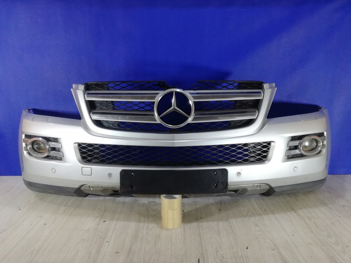 фото №1, Mercedes gl x164 бампер решётка радиатора перед 06/09 pdc омыватель c775