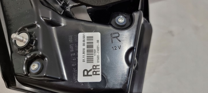 фото №12, Лампа правый зад задняя toyota c-hr chr 16-19