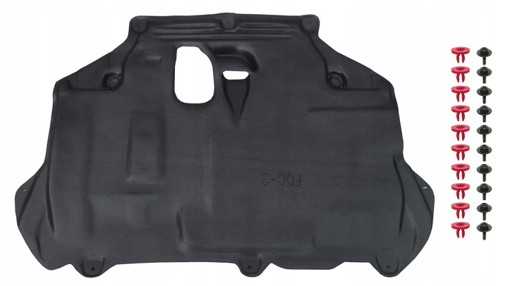 фото №1, Ford c-max mk2 2010-19 защита двигателя нижняя + клипсы