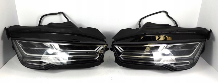 фото №15, Audi a7 c7 4g8 рестайлінг s line комплектний перед бампер лампи капот pas ly8x