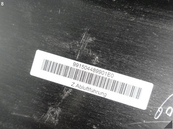 фото №9, Porsche 991 gt3 рестайлінг 16- кермо повітря захист впуск середня перед