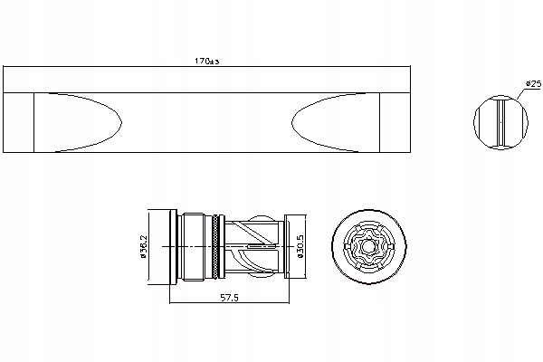 фото №2, Осушувач кондиціонера ds ds 3 citroen c2 c3 aircross ii c3 i c3 ii c3