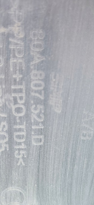 фото №12, Спойлер бампера dół audi q5 ii 80a 16-20 зад задній s-line