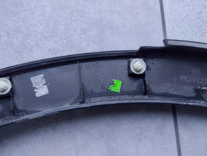 фото №7, Toyota c-hr планка накладка крыльев левый зад 75606-f4010