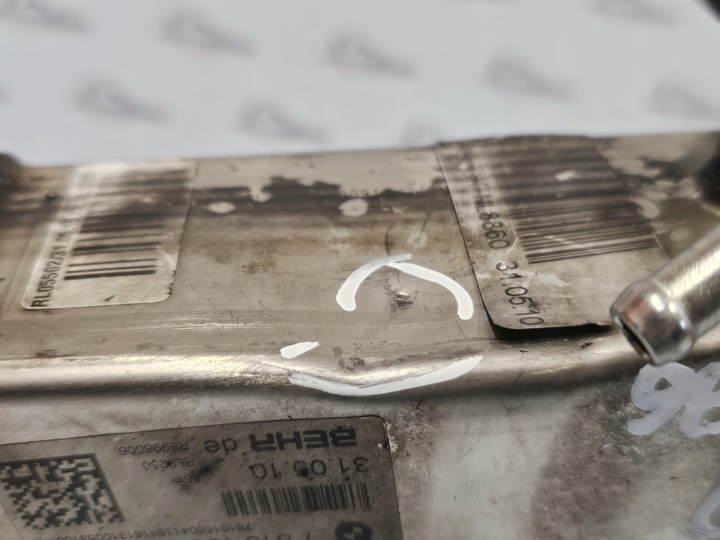 фото №13, Bmw 1 3 5 x3 e87 e60 e90 2.0 d n47d20c радиатор выхлопных газов 781016604