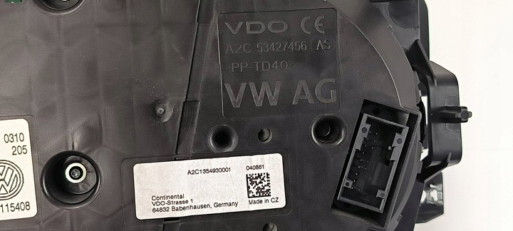 фото №7, Спидометр манометр 7c0920741a volkswagen crafter ii 7c