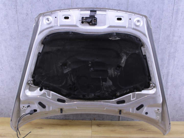 фото №12, Vw touareg 7l кришка капот двигуна комплектна колір срібний la7w гарна