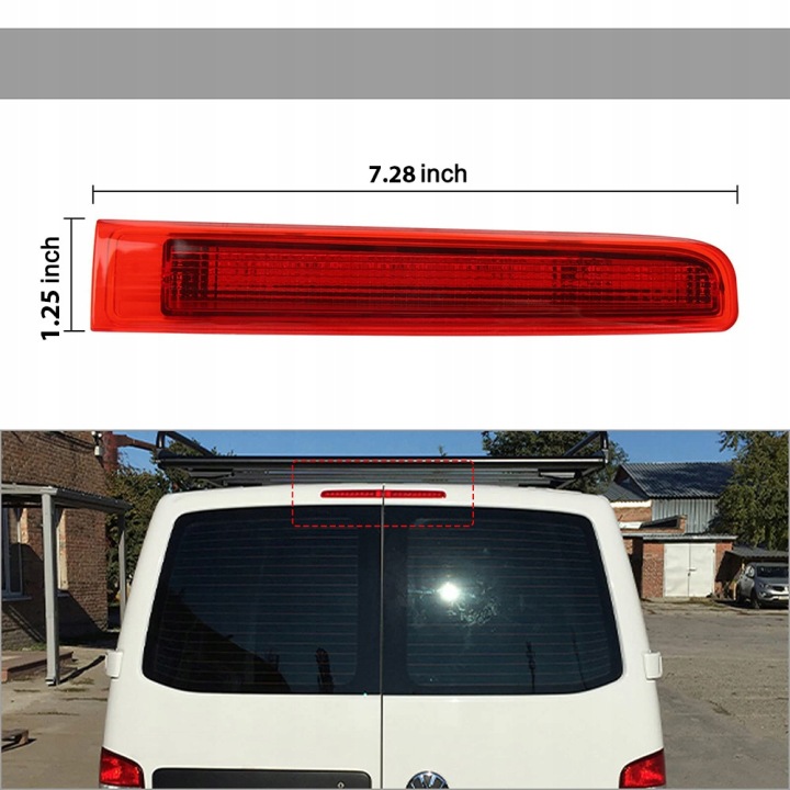 фото №9, Свет stop третья фара сплава диодный подходит для volkswagen t5 левое+ правое