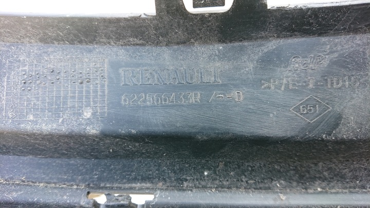 фото №8, Renault twingo 14- решётка решётка радиатора