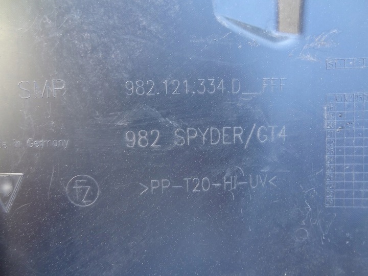 фото №8, Права кермо повітря 982121334d porsche spyder 982 718