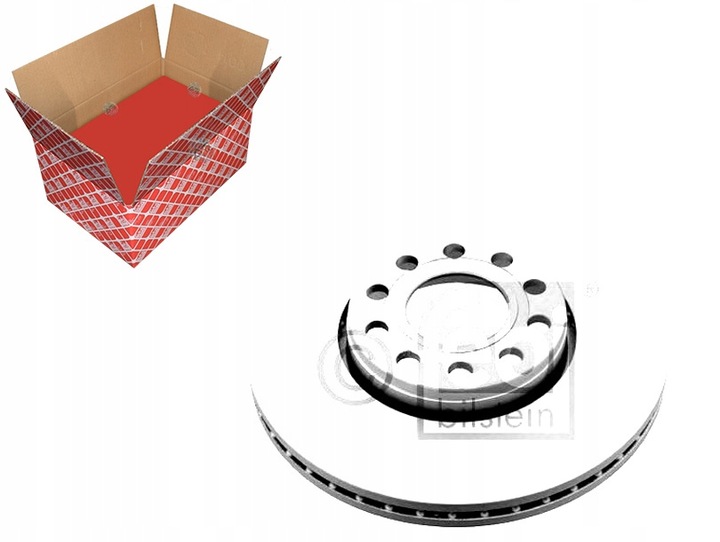 фото №1, Комплект диск гальмівних [febi bilstein]