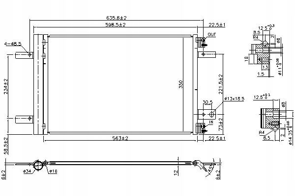 фото №16, Nissens 940458 конденсатор, кондиционер
