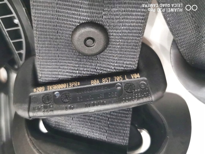 фото №9, Audi q5 новый модель 80a857705l европа ремни безопасности новое