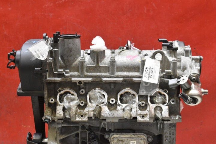 фото №12, Двигатель стойка бензиновый czd skoda octavia 3 iii 1.4 tsi 150 km 13-17