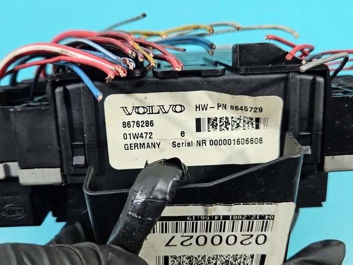 фото №10, Компьютер блок управления двигателя 0281010319 08667710a volvo s60 i 2.4 d5