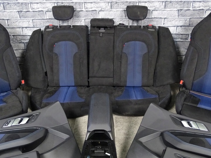 фото №6, Bmw f40 сиденья диван обшивки туннель средство салон m performance алькантара