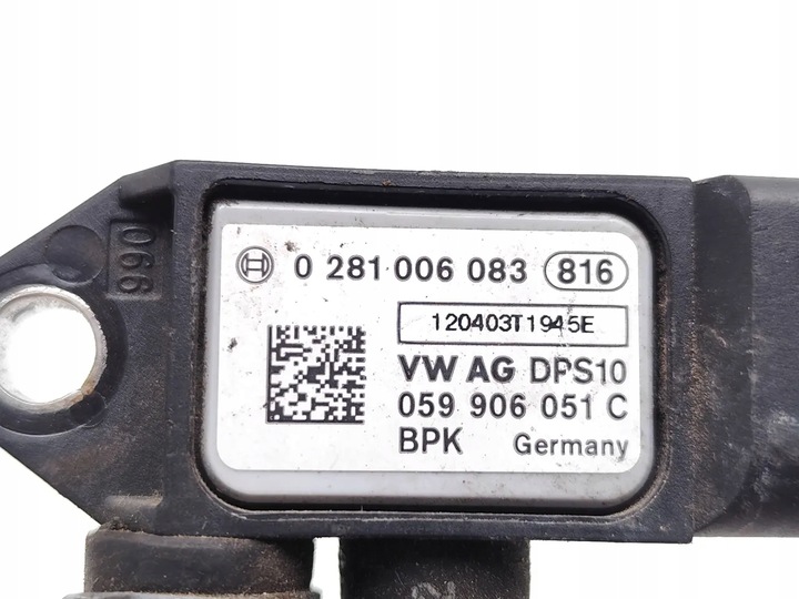 фото №7, Seat altea xl датчики давления выхлопных газов 2.0 tdi 16v дизель 103kw 140 hp