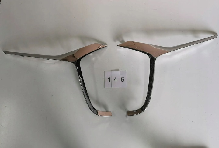 фото №1, Хром, накладка бампера, решітка, решітка citroen ds-3 crossback 146.