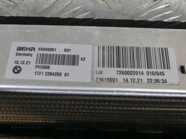 фото №15, Bmw g15 g16 850ix підсилювач лобове pas перед радіатор 8043655 9425865