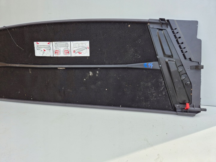 фото №9, Mercedes a-klasa 168 рестайлинг дверь полка багажника задняя зад