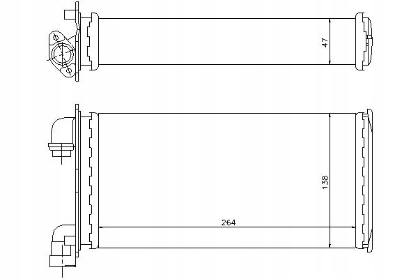 фото №12, Отопитель 70501 nissens bmw 3 e30