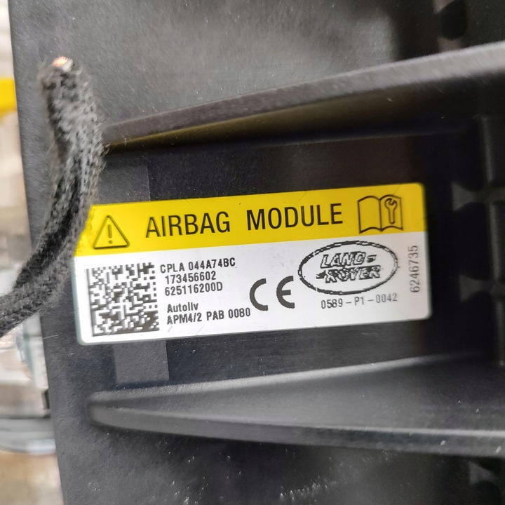 фото №7, Подушка подушка безпеки пасажира land rover range rover sport ii l494