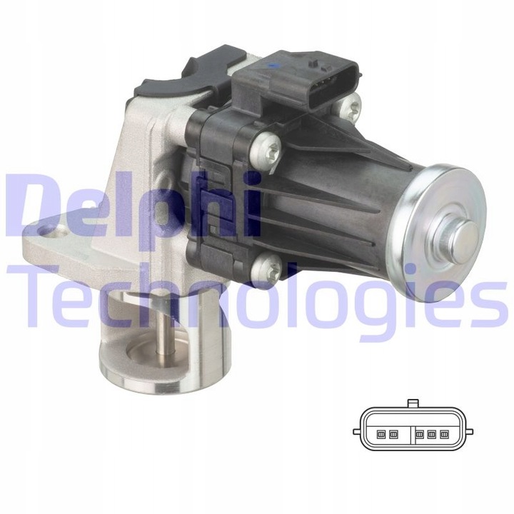 фото №2, Delphi eg10553-12b1 клапан egr