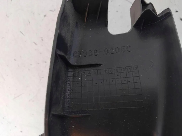 фото №12, Права бокова захист стійка toyota auris _e18_ 6793802050 1.4l дизель 66kw