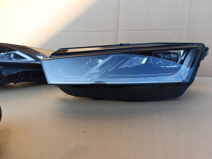 фото №14, Skoda octavia 4 iv 19- лампа ліва права перед передня фара повний led