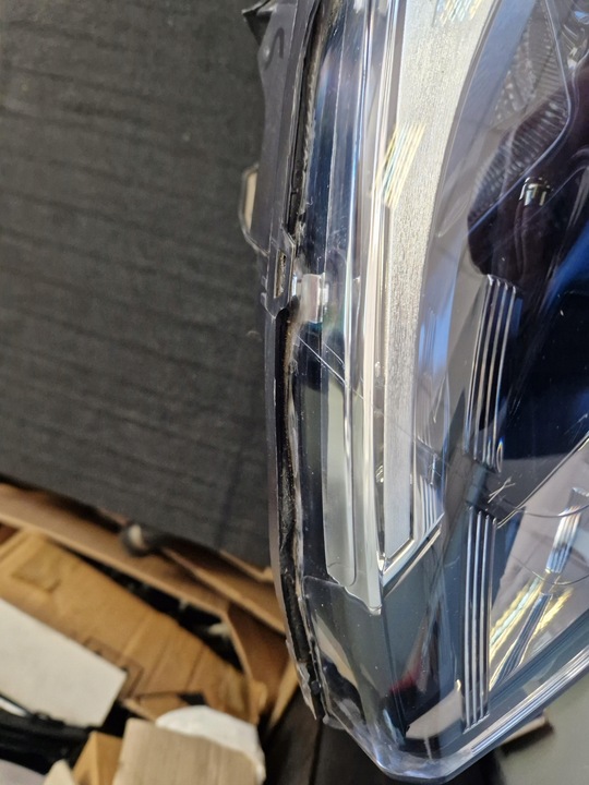 фото №12, Лампа левый перед передняя ксенон фара renault scenic iii 260603590r