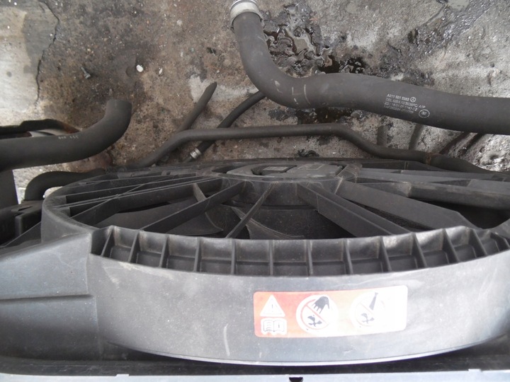 фото №5, Pas переднє радіатор mercedes w211 дизель комплект