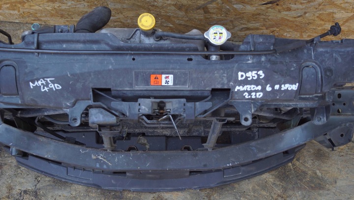 фото №9, Mazda 6 ii gh pas переднє 2.2 citd d953
