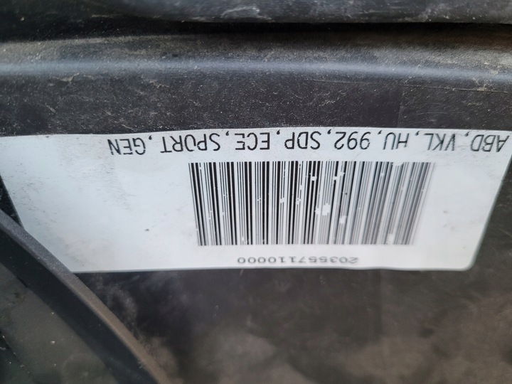 фото №12, Porsche 911 carrera 992 sport targa 4s бампер зад